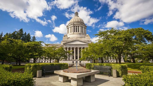 Washington's State Capitol Olympia Wall Decal