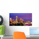 Seattle Skyline Sunset Wall Decal