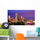 Seattle Skyline Sunset Wall Decal