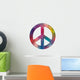 Low Poly Icon Colorful Wall Decal