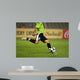 Futbol Goal Kick Wall Decal
