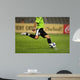 Futbol Goal Kick Wall Decal