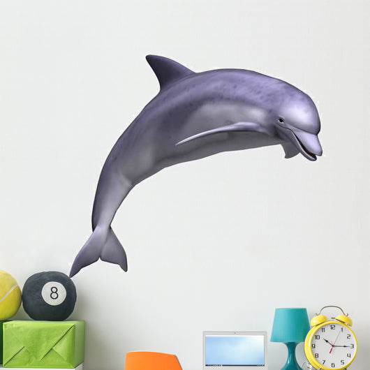 Leaping Dolphin Wall Decal