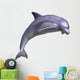 Leaping Dolphin Wall Decal