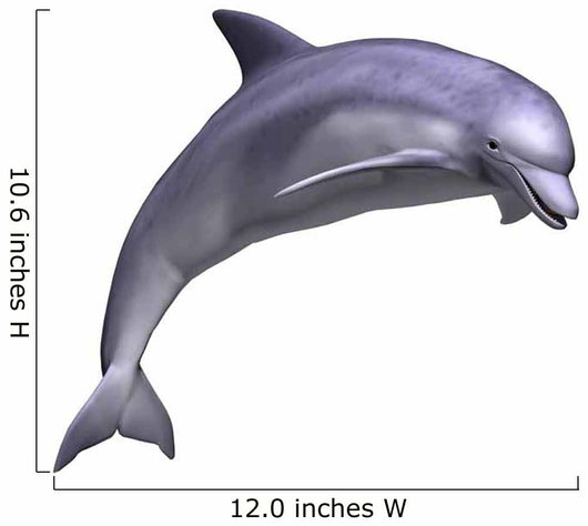 Leaping Dolphin Wall Decal