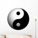 Yin Yang Sphere Wall Decal