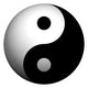Yin Yang Sphere Wall Decal
