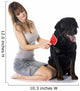 Young Woman and Rottweiler Wall Decal
