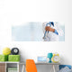 Doctor Front Bright Wall Decal Panoramic