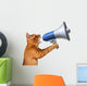 Cat Announcement Wall Decal