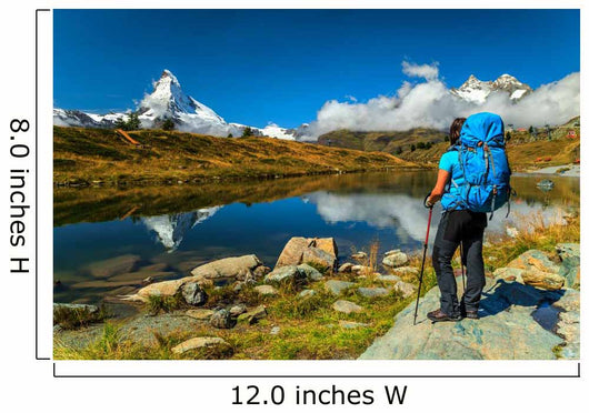 Famous Matterhorn Peak Wall Decal
