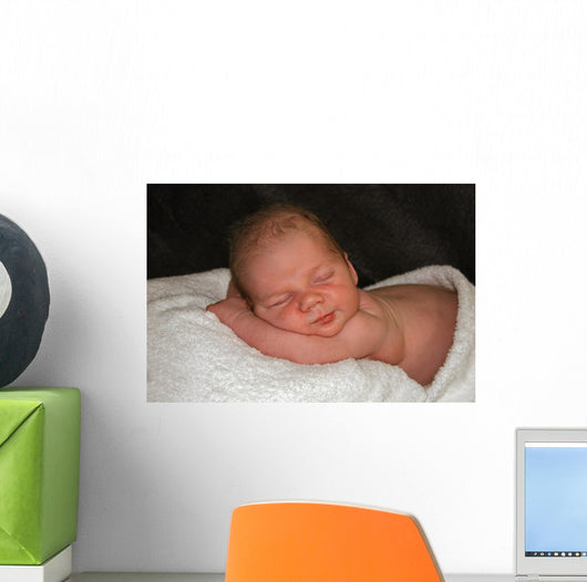 Sleeping Baby Wall Decal
