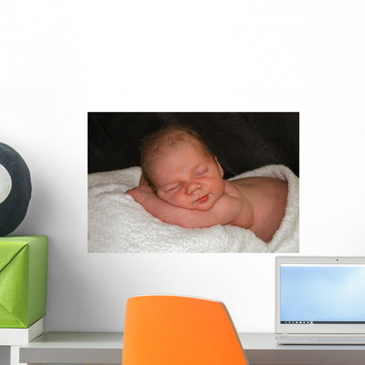 Sleeping Baby Wall Decal