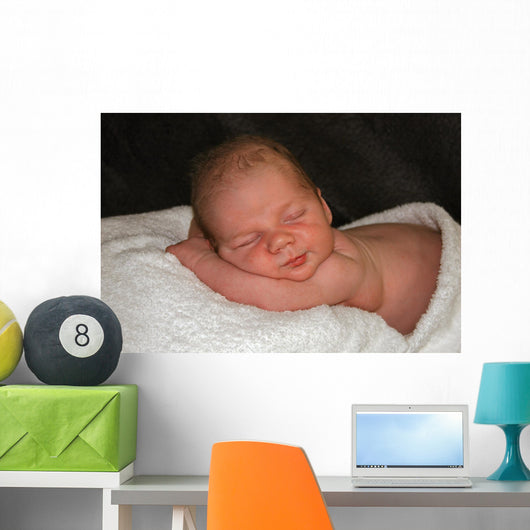 Sleeping Baby Wall Decal