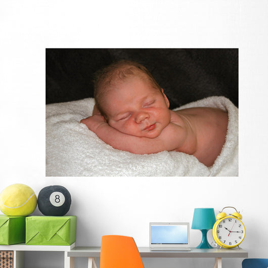Sleeping Baby Wall Decal