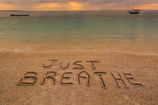 Just Breathe Wall Decal