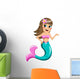 Little Mermaid Presenting Wall Decal