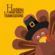 Happy Thanksgiving Turkey Wall Decal