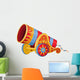 Circus Cannon Wall Decal