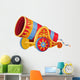 Circus Cannon Wall Decal
