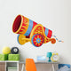 Circus Cannon Wall Decal