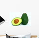 Green Avocado Cut Wall Decal