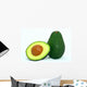Green Avocado Cut Wall Decal