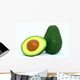 Green Avocado Cut Wall Decal