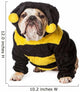 Angry Bulldog Bumble Bee Wall Decal