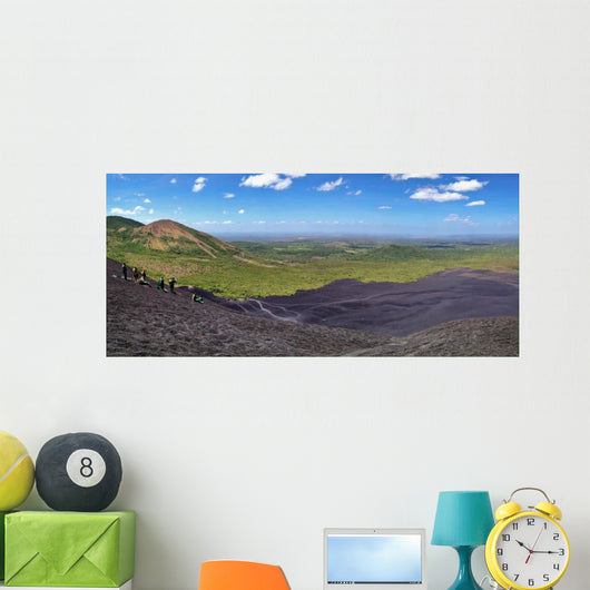 Panoramic Landscape Cerro Negro Wall Decal