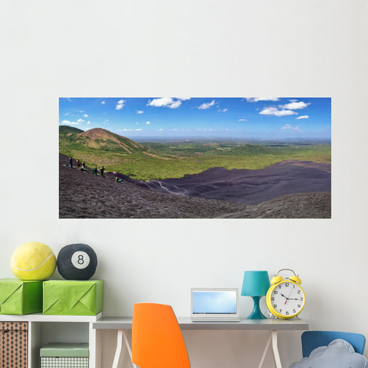 Panoramic Landscape Cerro Negro Wall Decal