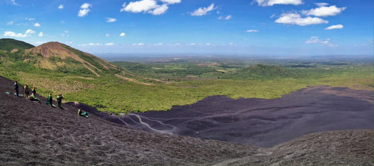 Panoramic Landscape Cerro Negro Wall Decal