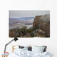 Winter Fog Arizona Canyon Wall Decal