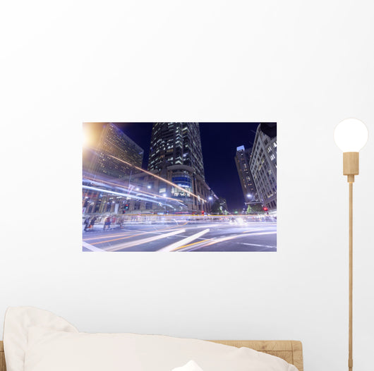 Sydney City Night Wall Decal