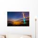 Hong Kong Tsing Ma Bridge at Night Wall Decal