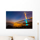 Hong Kong Tsing Ma Bridge at Night Wall Decal