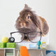 Lion Head Rabbit Bunny Wall Decal