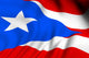 Rendered Puerto Rican Flag Wall Decal
