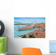 Aerial Cityscape Venice Wall Decal