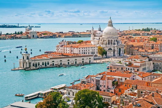 Aerial Cityscape Venice Wall Decal