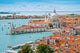 Aerial Cityscape Venice Wall Decal