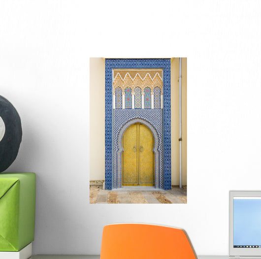 Moroccan Entrance Door Way Wall Decal