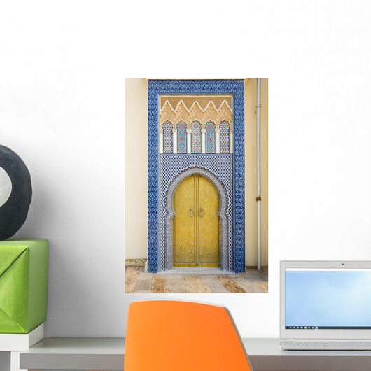 Moroccan Entrance Door Way Wall Decal