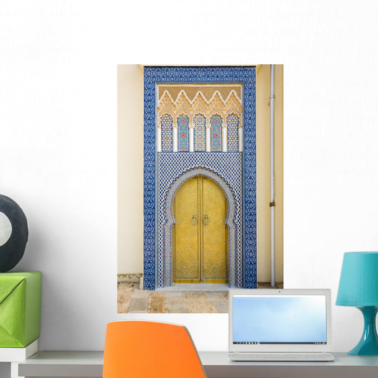 Moroccan Entrance Door Way Wall Decal