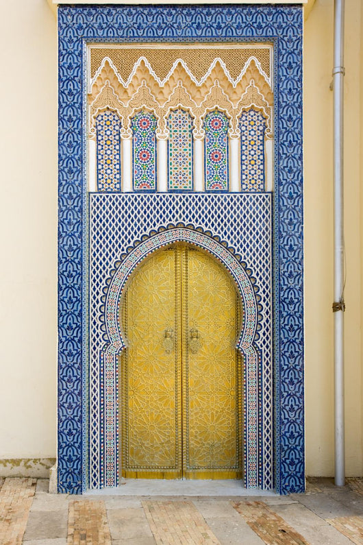 Moroccan Entrance Door Way Wall Decal