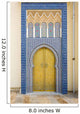 Moroccan Entrance Door Way Wall Decal