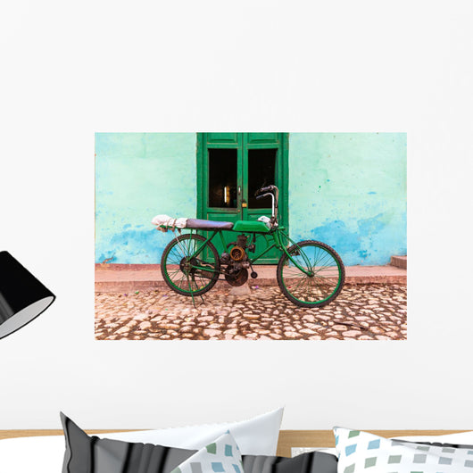 Old Motorbike Trinidad Wall Decal