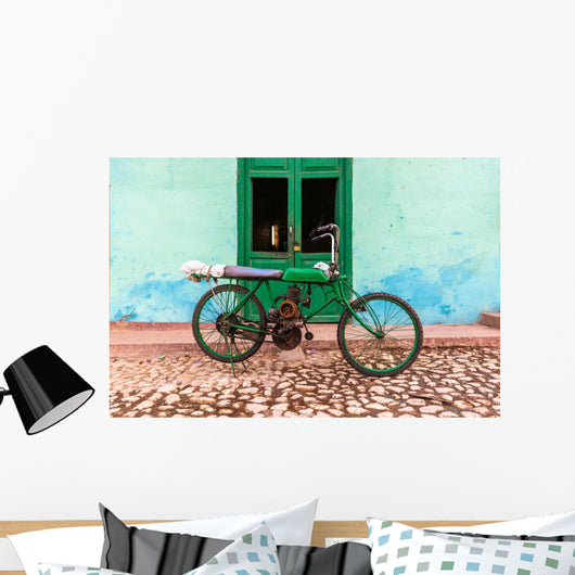 Old Motorbike Trinidad Wall Decal