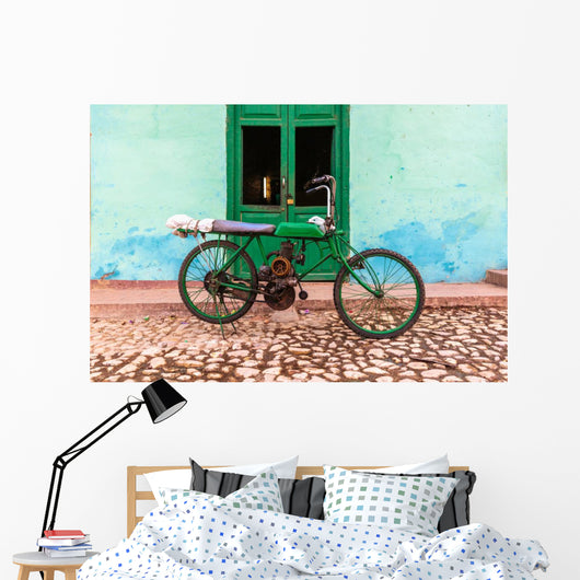 Old Motorbike Trinidad Wall Decal