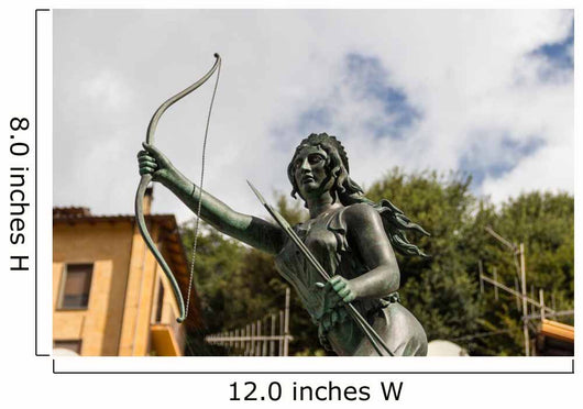 Goddess Hunter Diana Wall Decal